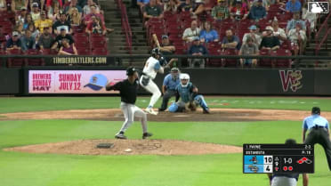 Braylon Payne singles on a ground ball to right fielder Jacob Jenkins-Cowart. Tyler Rodriguez scores. Juan Baez scores.