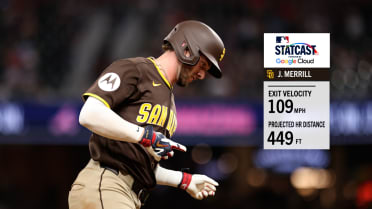 Jackson Merrill pega HR de 449 pies a 109 mph  