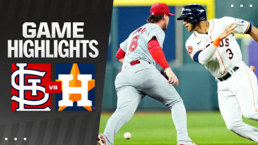 Cardinals vs. Astros Highlights