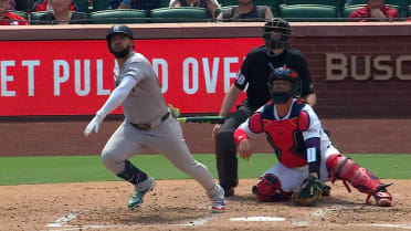 Jasson Domínguez's RBI infield single