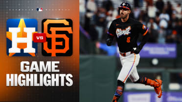 Eldridge, Whisenhunt lead Giants to a win over Astros