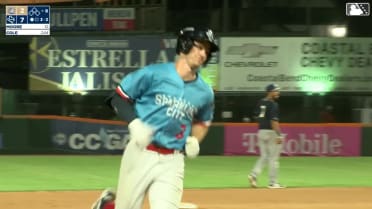 Zach Cole goes deep in his fourth consecutive game