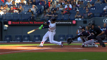 José Ramírez singles in return from IL