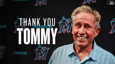 Marlins fans tip their caps to honor Tommy Hutton