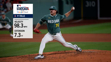 Payton Tolle throws up to 98.3 mph in MLB debut 