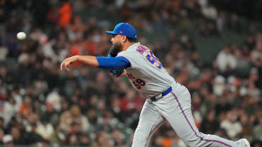 Sean Manaea fans Harrison Bader