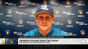 Andrew Vaughn discusses recovery from hamate injury