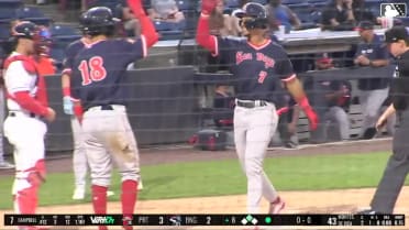 Kristian Campbell's two-run homer