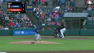 Andrew Pinckney homers (7) on a line drive to left center field. Abimelec Ortiz scores.