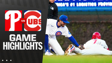 Phillies vs. Cubs Highlights