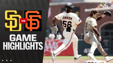 Padres vs. Giants Highlights