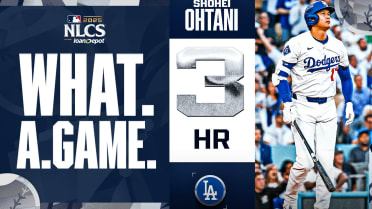 Shohei Ohtani hits THREE home runs in Game 4 of NLCS