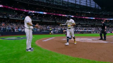 Jackson Chourio's two-run homer (10)