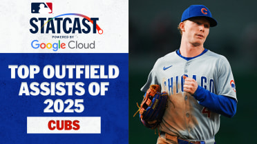 Cubs' Top 5 outfield assists of 2025