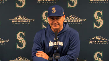 Scott Servais discusses the Mariners' 3-2 loss