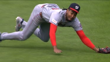James Wood robs Bo Bichette with diving catch