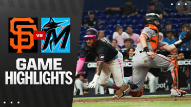 Giants vs. Marlins Highlights