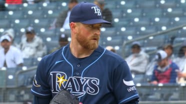 Drew Rasmussen poncha a seis contra los Yankees