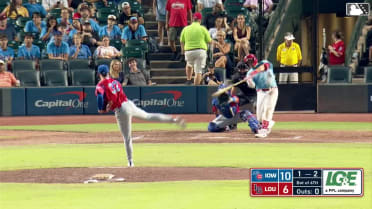 Sal Stewart's second Triple-A homer of the season 