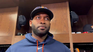 Yordan Alvarez on leaving game with back spasms 