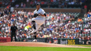 Jack Flaherty's first strikeout of the game