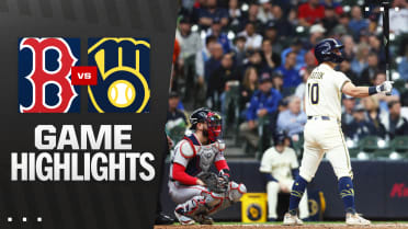 Red Sox vs. Brewers Highlights