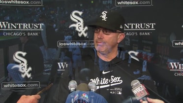 Pedro Grifol discusses the White Sox 4-1 loss