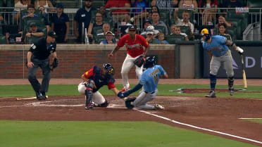 Eli White's game-saving throw to the plate