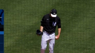 Max Fried strikes out two
