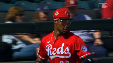 Will Benson's outfield assist