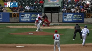 Josiah Hartshorn's two-run single