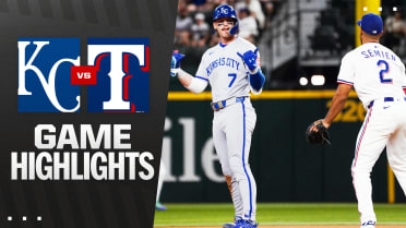 Royals vs. Rangers Highlights