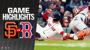 Giants vs. Red Sox Highlights
