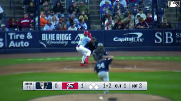 Bryan Rincon homers (6) on a line drive to right field.