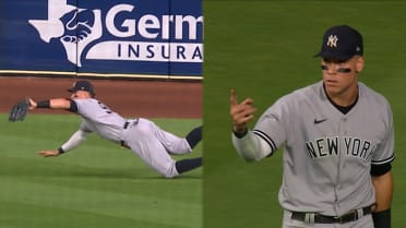 Aaron Judge lays out for the grab