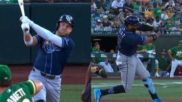 Taylor Walls and Yandy Díaz go back-to-back
