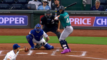 Julio Rodríguez's two-run double