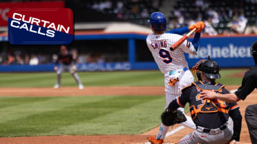 A.J. Ewing crushes his first career home run