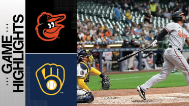 Orioles vs. Brewers Highlights