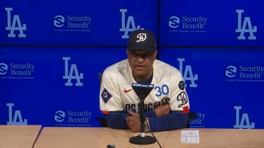 Dave Roberts breaks down Dodgers' 8-7 loss