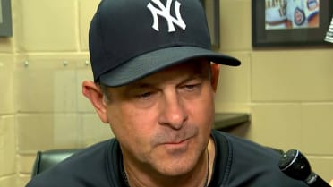 Aaron Boone discusses the Yankees' 5-4 loss