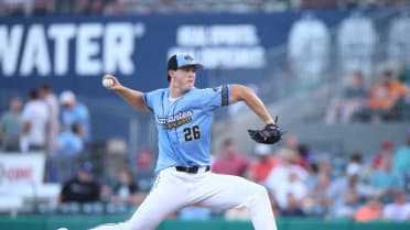 Ryan Sloan fans nine for Double-A Arkansas
