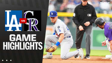 Dodgers vs. Rockies Highlights