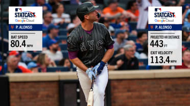 Pete Alonso's 443-foot home run