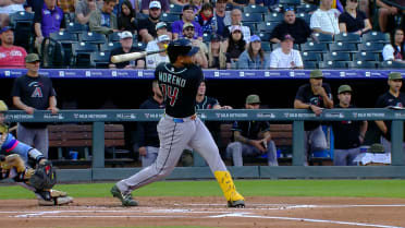 Gabriel Moreno's two-run single