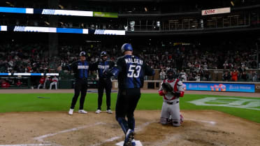 Tigers score five runs in the 5th inning