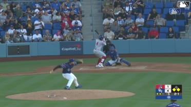 Breyson Guedez singles on a sharp line drive to left fielder AJ Soldra. Cesar Gonzalez scores. Bryan Andrade to 2nd.