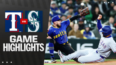 Rangers vs. Mariners Highlights