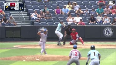 Giussepe Velasquez In play, run(s) to Kaeden Kent