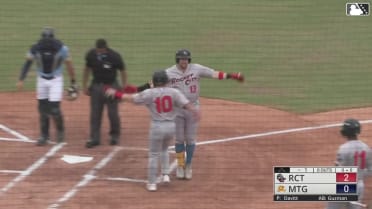 Travis Blankenhorn's two-run homer